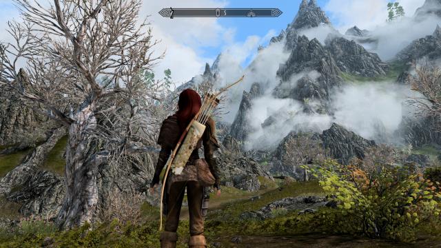 Dragon Longbow SE for Skyrim SE-AE