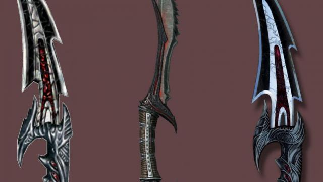 Daedric Dagger from Morrowind для Skyrim SE-AE