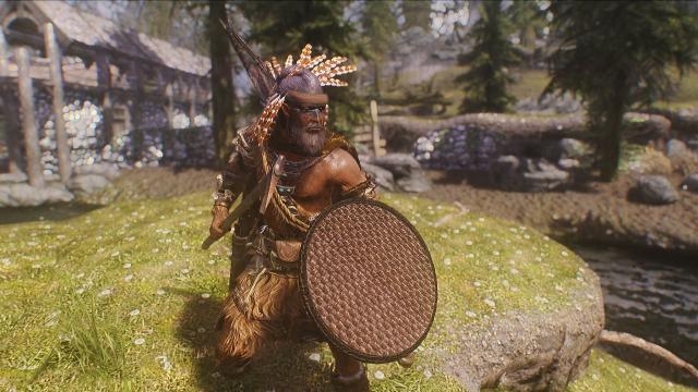 Rogue Shield - Щит Шахрая для Skyrim SE-AE