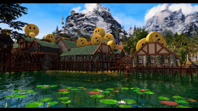 -    Riften - The City of Cheese for Skyrim SE-AE