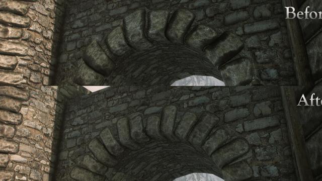 Major Cities Mesh Overhaul для Skyrim SE-AE