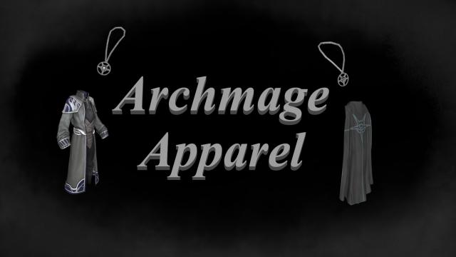 Сет архімага / Archmage Apparel для Skyrim SE-AE