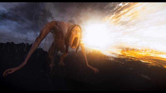 Crimes Against Nature - Tommy Wiseau Dragon Replacer для Skyrim SE-AE
