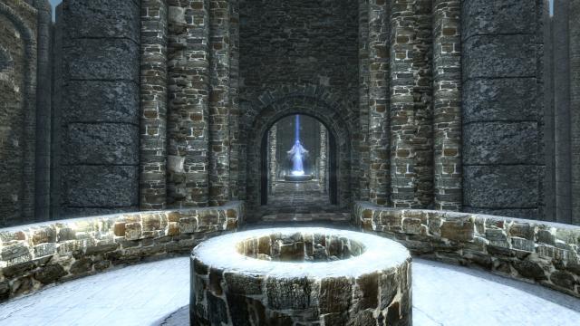 TB’s Improved Winterhold Walls 4K - Ретекстур Колегії Вінтерхолда 2к/4к для Skyrim SE-AE