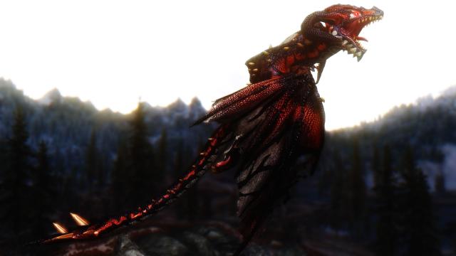 -    Thanatos Odahviing Replacer SE for Skyrim SE-AE