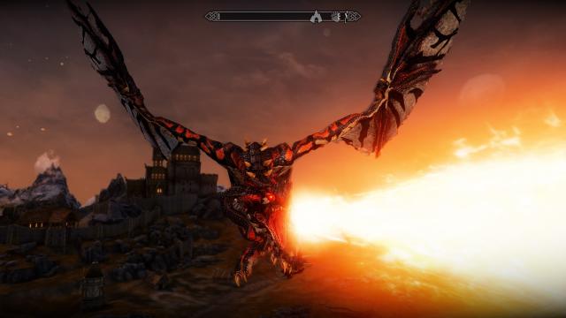 -    Thanatos Odahviing Replacer SE for Skyrim SE-AE