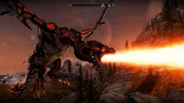 -    Thanatos Odahviing Replacer SE for Skyrim SE-AE