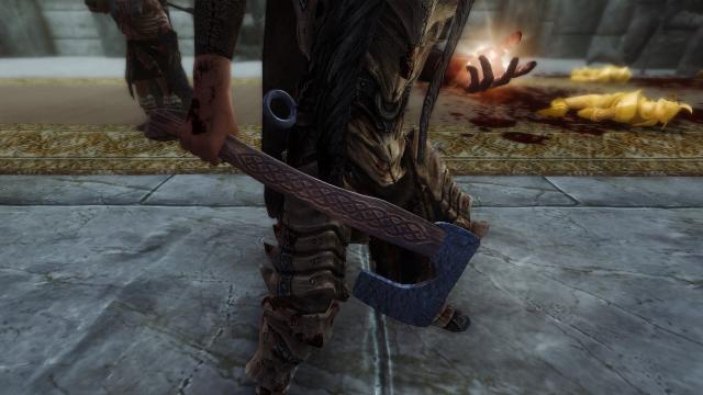 Viking War Axe - Північна бойова сокира для Skyrim SE-AE