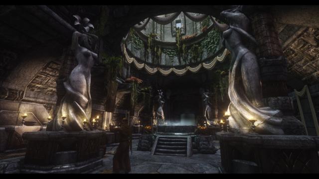 Переробка храму Дібелли / JK's Temple of Dibella для Skyrim SE-AE