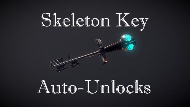 Автозлом скелетним ключем / Skeleton Key Auto-Unlocks для Skyrim SE-AE