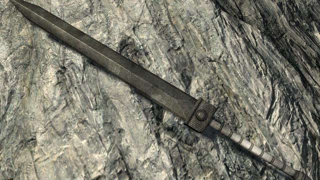 Важкий дворучний меч / The Heavy Greatsword для Skyrim SE-AE