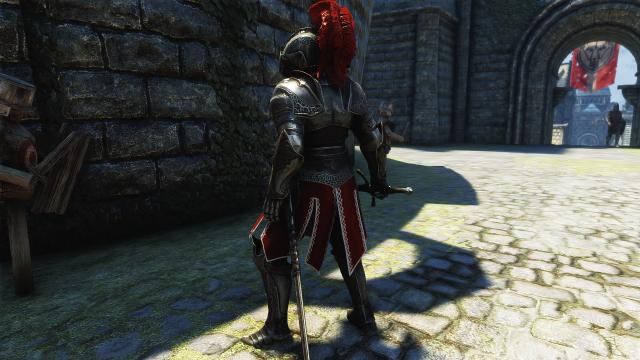 Серебряная броня / Silver Armor SE для Skyrim SE-AE