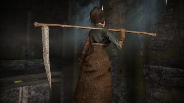 Battle Scythe для Skyrim SE-AE