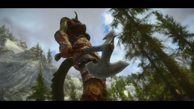 Проста сталева зброя / Simple Steel Weapons SE для Skyrim SE-AE