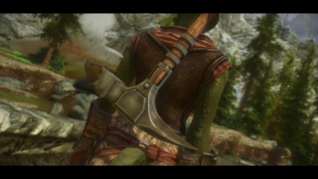 Проста сталева зброя / Simple Steel Weapons SE для Skyrim SE-AE