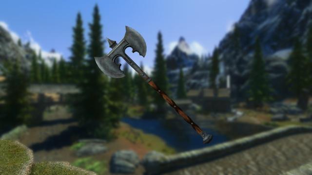 Проста сталева зброя / Simple Steel Weapons SE для Skyrim SE-AE