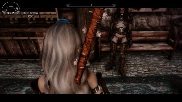 2к Топор Скорби / 2K Rueful Axe для Skyrim SE-AE