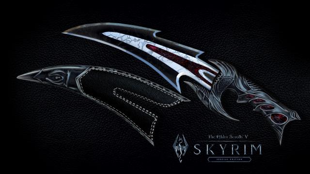 Daedric Dagger from Morrowind