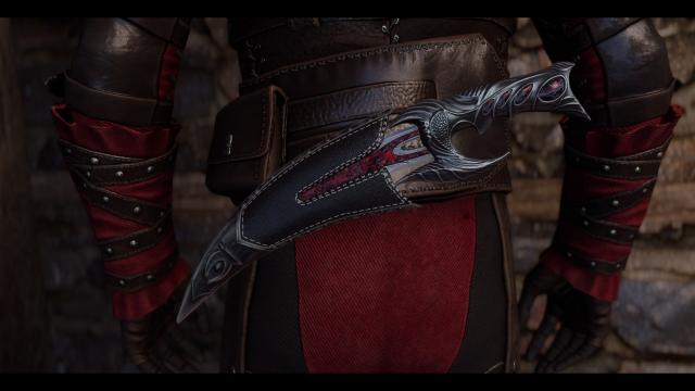 Daedric Dagger from Morrowind for Skyrim SE-AE