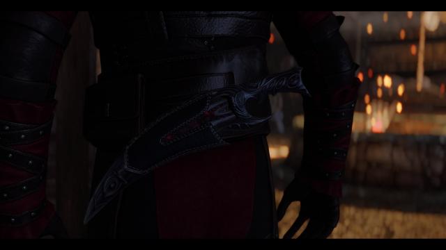 Daedric Dagger from Morrowind for Skyrim SE-AE