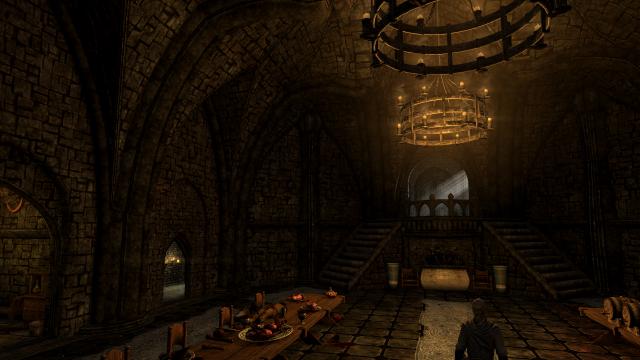 HD Замок Волкіхар / Castle Volkihar HD для Skyrim SE-AE