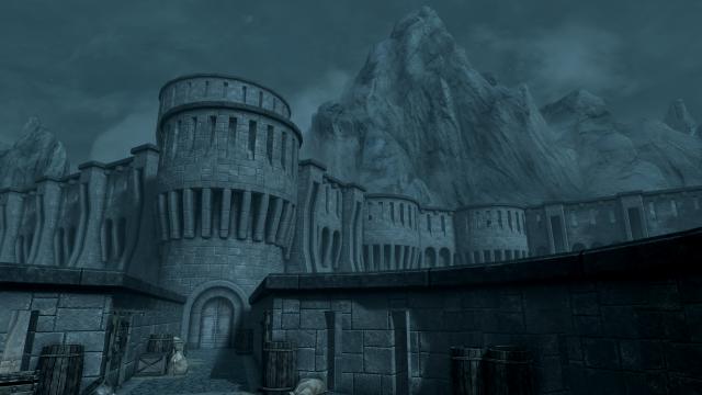 Форт Стражі Світанку HD / Remiros' Fort Dawnguard HD для Skyrim SE-AE