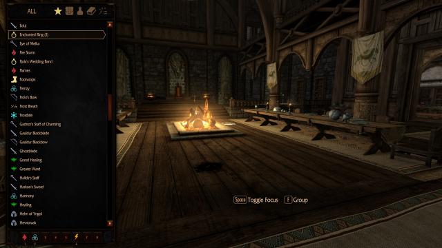 Темный интерфейс / Dear Diary Dark Mode - SkyUI Menus Replacer SE для Skyrim SE-AE
