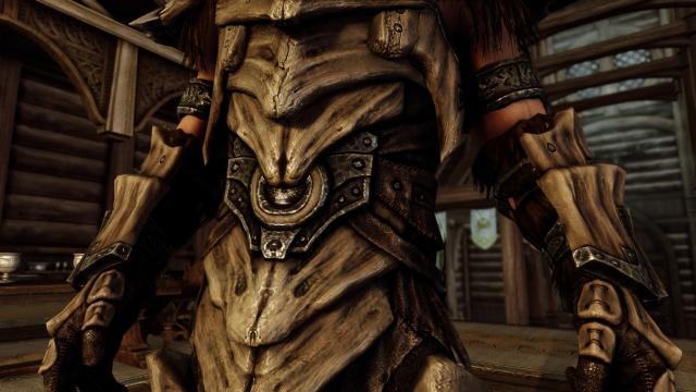 8к дракона та даедрична броня / 8K Upscaled Dragon and Daedric Armors для Skyrim SE-AE