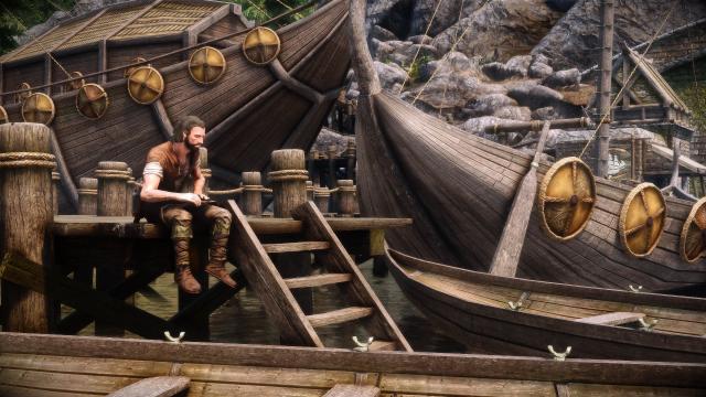 HD Кораблі та човни / Boats and Ships для Skyrim SE-AE