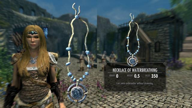 Optional Necklace of WaterBreathing -