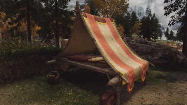 Khajiit Has Tents for Skyrim SE-AE