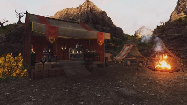 Khajiit Has Tents for Skyrim SE-AE