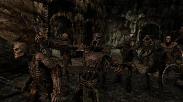 Draugrs - New models and textures for Skyrim SE-AE
