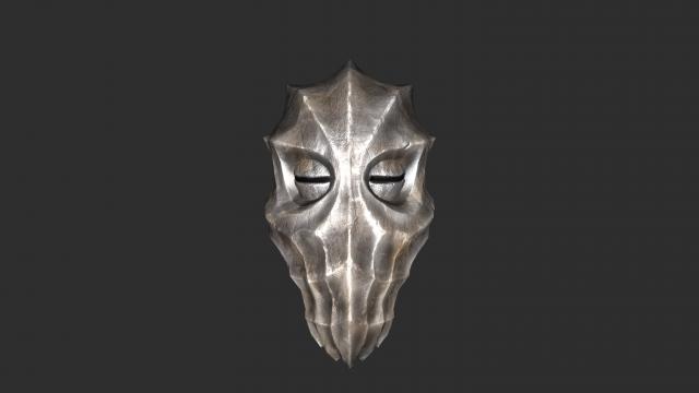 Натуральні маски драконячих жерців / Natural Dragon Priest Mask Textures для Skyrim SE-AE