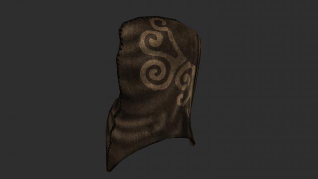 Натуральні маски драконячих жерців / Natural Dragon Priest Mask Textures для Skyrim SE-AE