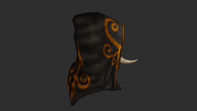 Натуральні маски драконячих жерців / Natural Dragon Priest Mask Textures для Skyrim SE-AE