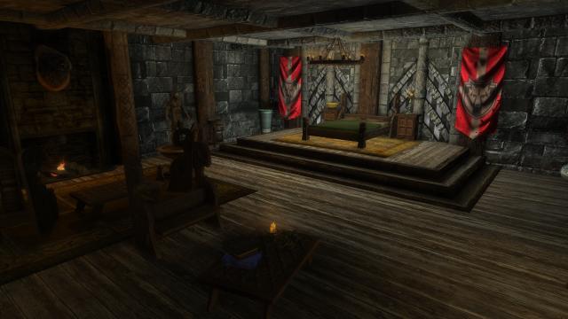 Thane&rsquo;s Quarters - Player Home - Покои тана для Skyrim SE-AE