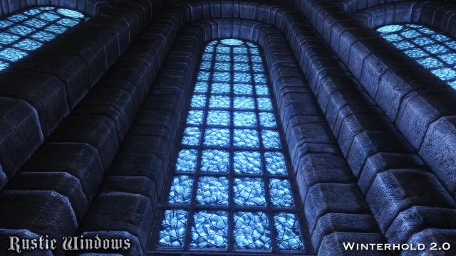 Переробка вікон / RUSTIC WINDOWS - Special Edition для Skyrim SE-AE