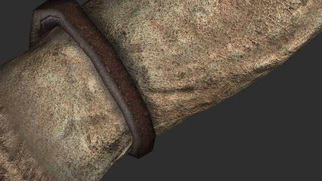 Ретекстур кінської шкіри / Horse Hide Retexture для Skyrim SE-AE