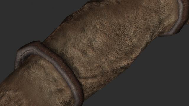 Ретекстур кінської шкіри / Horse Hide Retexture для Skyrim SE-AE