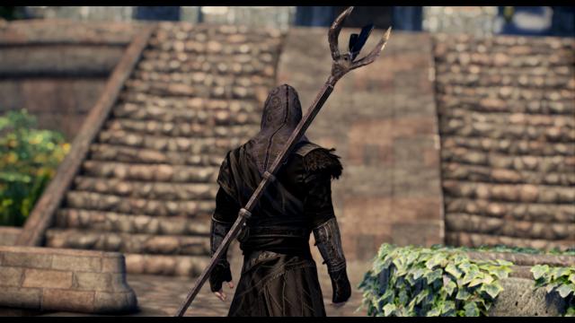 Conjuration Staff HD - Посох чаклунства для Skyrim SE-AE