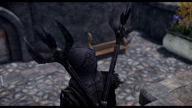 Conjuration Staff HD - Посох чаклунства для Skyrim SE-AE