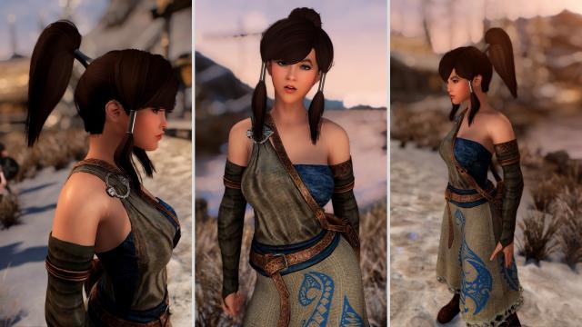 Avatar the Legend of Korra Follower for Skyrim SE-AE