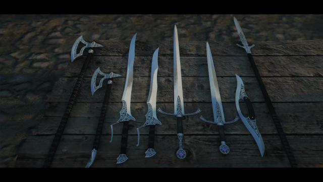 Silverthorn Weaponry для Skyrim SE-AE
