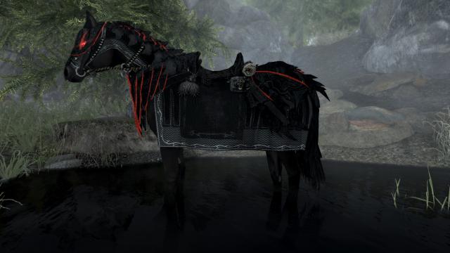 Реалістичні коні / Real Horses для Skyrim SE-AE
