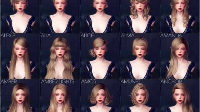 KS Hairdos SSE для Skyrim SE-AE