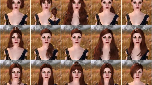 KS Hairdos SSE для Skyrim SE-AE