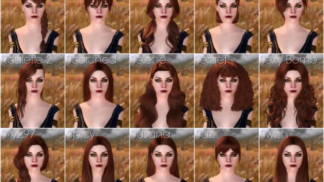 KS Hairdos SSE для Skyrim SE-AE