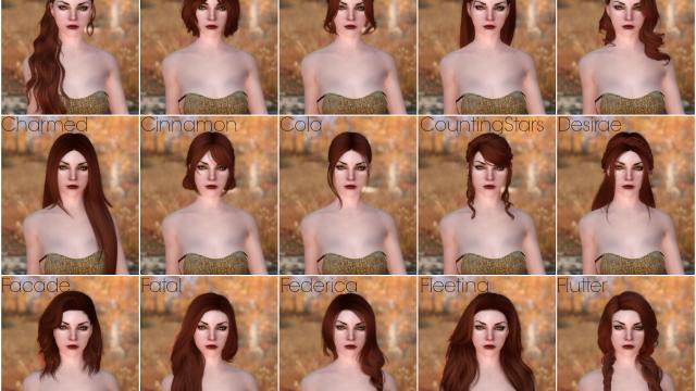 KS Hairdos SSE для Skyrim SE-AE
