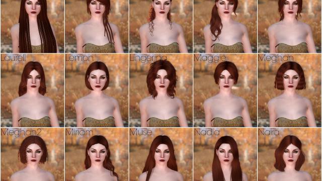 KS Hairdos SSE для Skyrim SE-AE